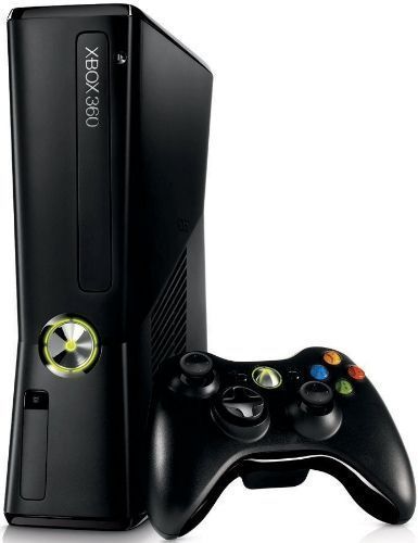 Microsoft Xbox 360 Slim Gaming Console - 4GB - Black