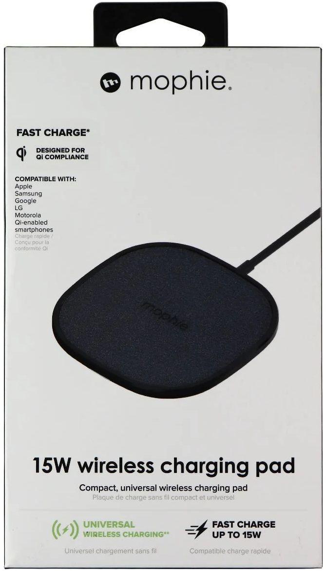 Refurbished Mophie 15W Universal Wireless Charge Pad - Reebelo US