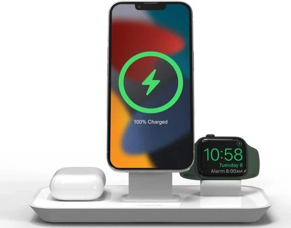 Refurbished Mophie 3-in-1 Stand MagSafe Charger - Reebelo US