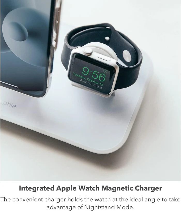 Refurbished Mophie 3-in-1 Stand MagSafe Charger - Reebelo US
