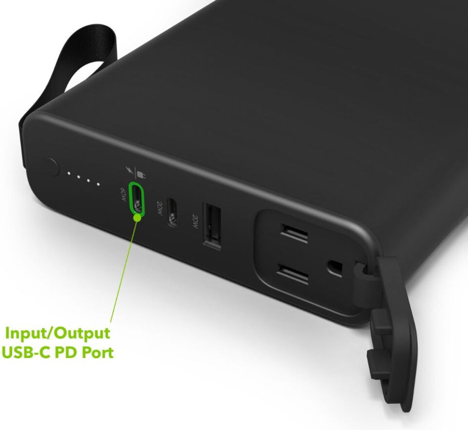 Refurbished Mophie Powerstation Pro AC 100W 27000 mAh Power Bank - Reebelo US