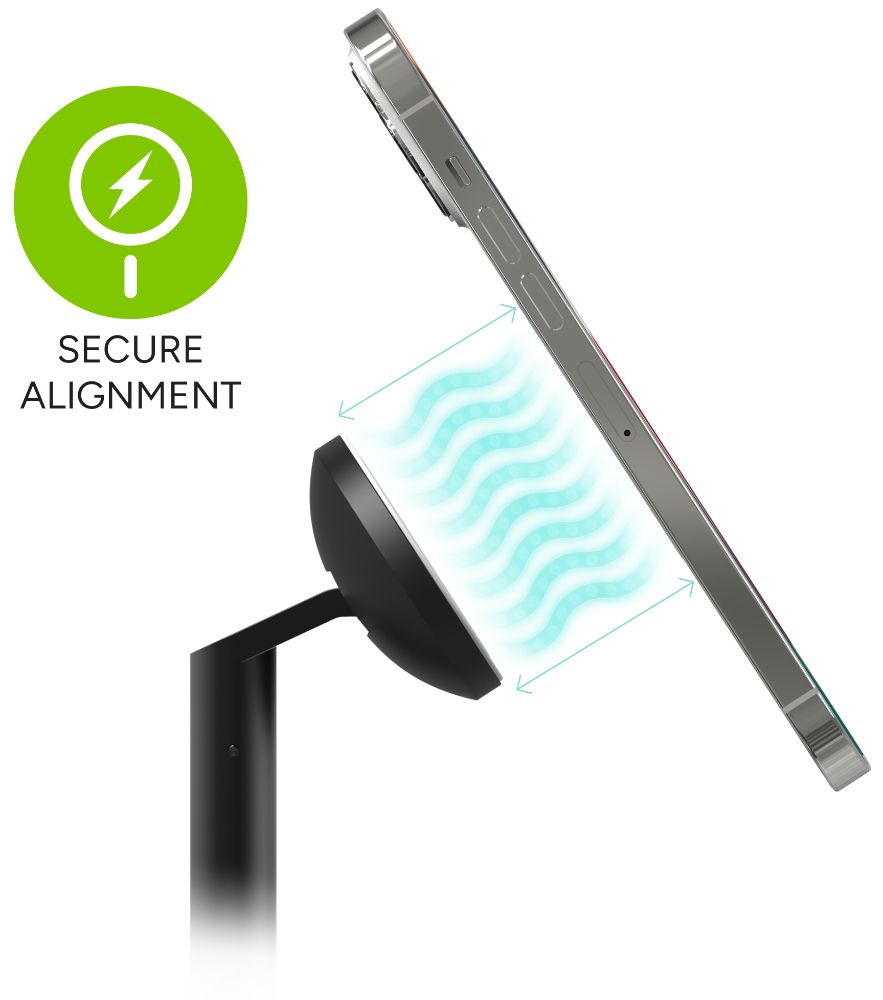Refurbished Mophie Universal Wireless MagSafe 3-in-1 Extendable Stand - Reebelo US