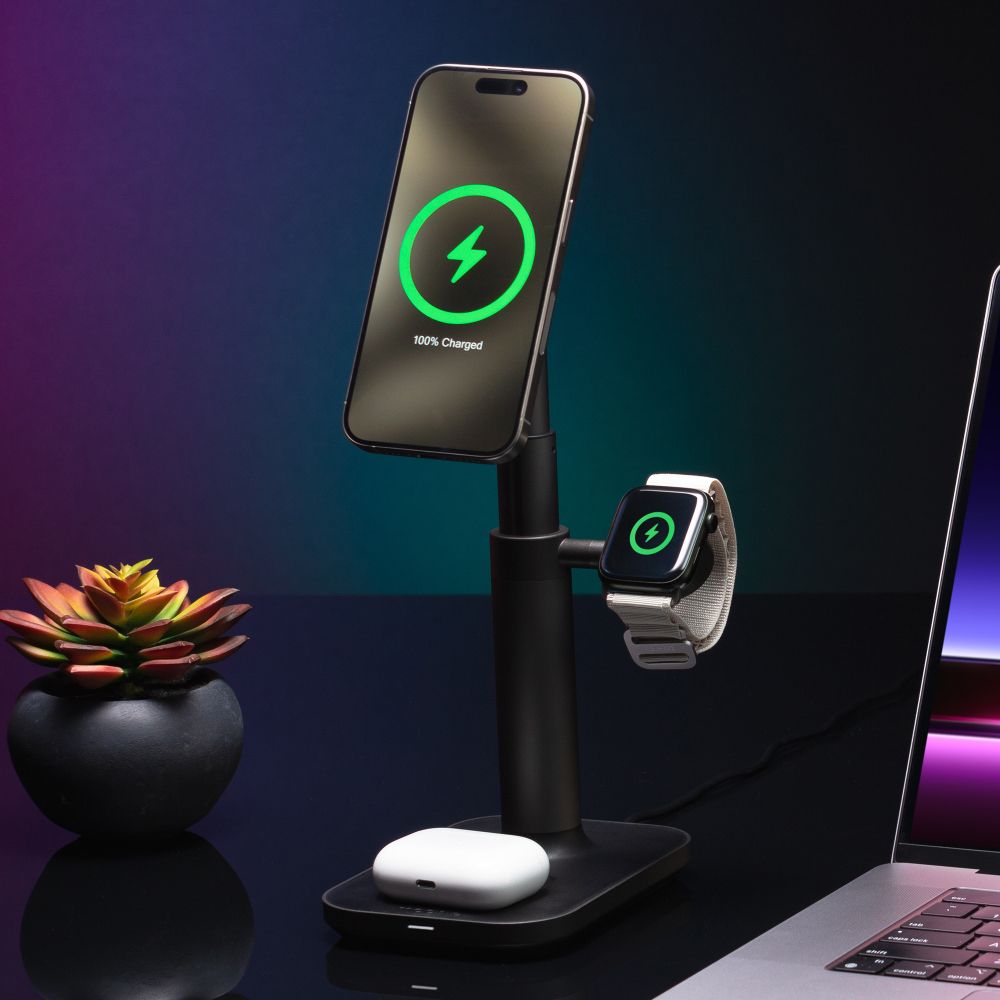 Refurbished Mophie Universal Wireless MagSafe 3-in-1 Extendable Stand - Reebelo US