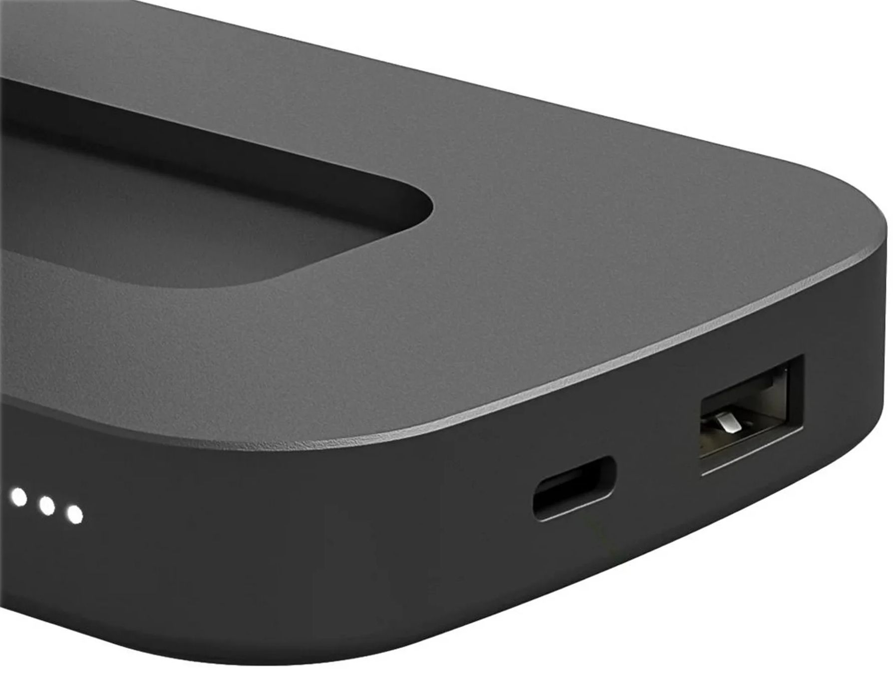 Refurbished Mophie Wireless Power Station Stand 10W + 8K mah + USB-C Power Delivery - Reebelo US