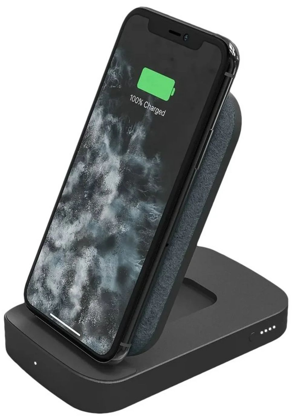 Refurbished Mophie Wireless Power Station Stand 10W + 8K mah + USB-C Power Delivery - Reebelo US