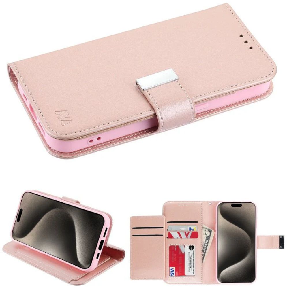 MyBat MyJacket Xtra Series Wallet Phone Case for iPhone 15 Pro - Reebelo US
