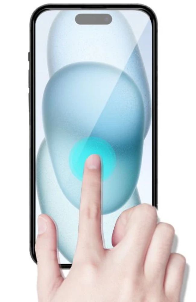 MyBat Pro Full Coverage Tempered Glass Screen Protector for iPhone 15 - Reebelo US
