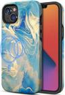 MyBatPro Fuse Series with Magsafe Phone Case for iPhone 14 - Ocean Marble