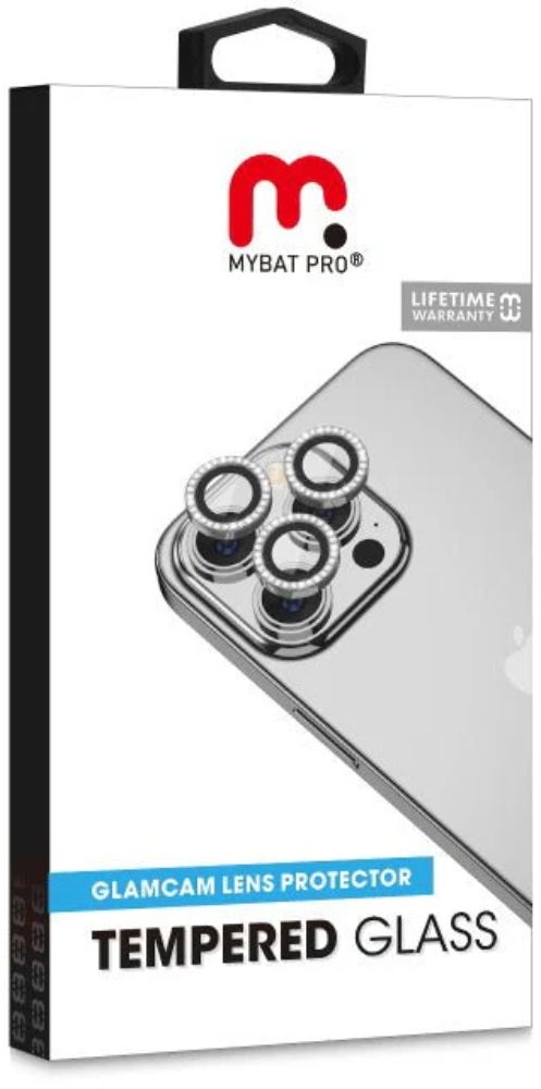 MyBat Pro GlamCam Tempered Glass Lens Protector for iPhone 15 / 15 Plus - Reebelo US