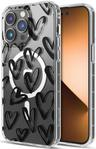 MyBatPro Mood Series Magsafe Phone Case for iPhone 14 Pro Max - Black Hearts