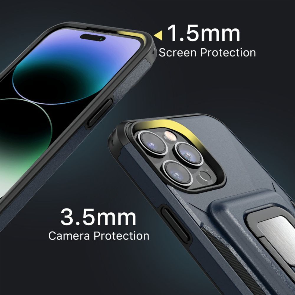 MyBat Pro Stealth Series Phone Case with MagKick for iPhone 14 Pro - Reebelo US