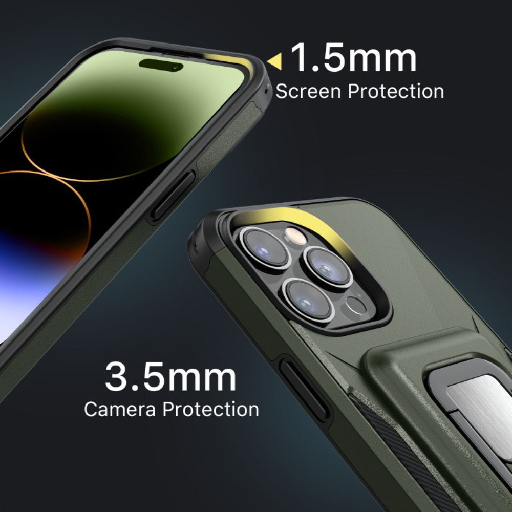 Refurbished MyBat Pro Stealth Series Phone Case with MagKick for iPhone 14 Pro - Reebelo US