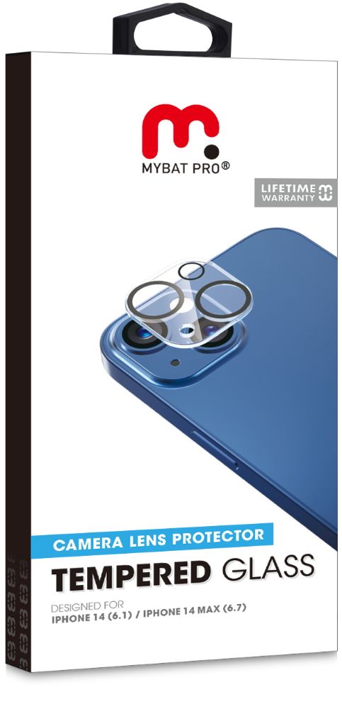 MyBat Pro Tempered Glass Camera Lens Protector for iPhone 14/14 Plus - Reebelo US