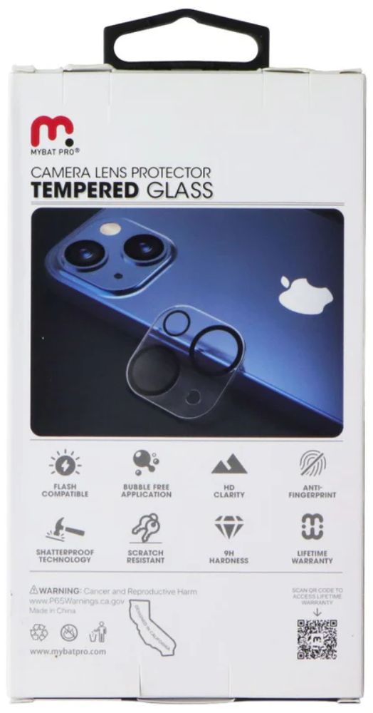 MyBat Pro Tempered Glass Camera Lens Protector for iPhone 14/14 Plus - Reebelo US