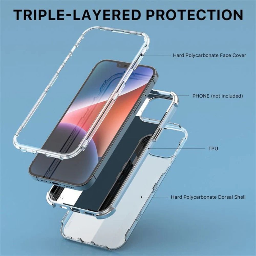 MyBat Pro Tuff Kleer Series Phone Case for iPhone 14 Plus - Reebelo US