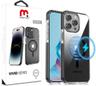 MyBat Pro Vivid Series Phone Case with MagSafe for iPhone 15 Plus - Black/Clear
