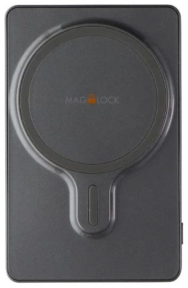 MyCharge Maglock MagSafe Wireless Powerbank 6000mAh with Built-in USB-C Port - Graphite