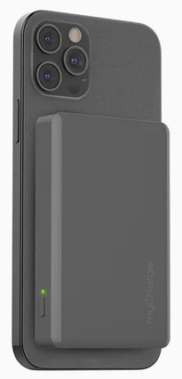 Refurbished MyCharge Maglock MagSafe Wireless Powerbank 6000mAh with Built-in USB-C Port - Reebelo US