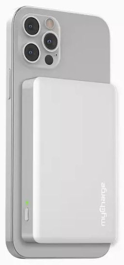 Refurbished MyCharge Maglock MagSafe Wireless Powerbank 6000mAh with Built-in USB-C Port - Reebelo US