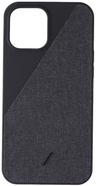 Native Union Clic Canvas Series Phone Case for iPhone 12 Pro Max - Black