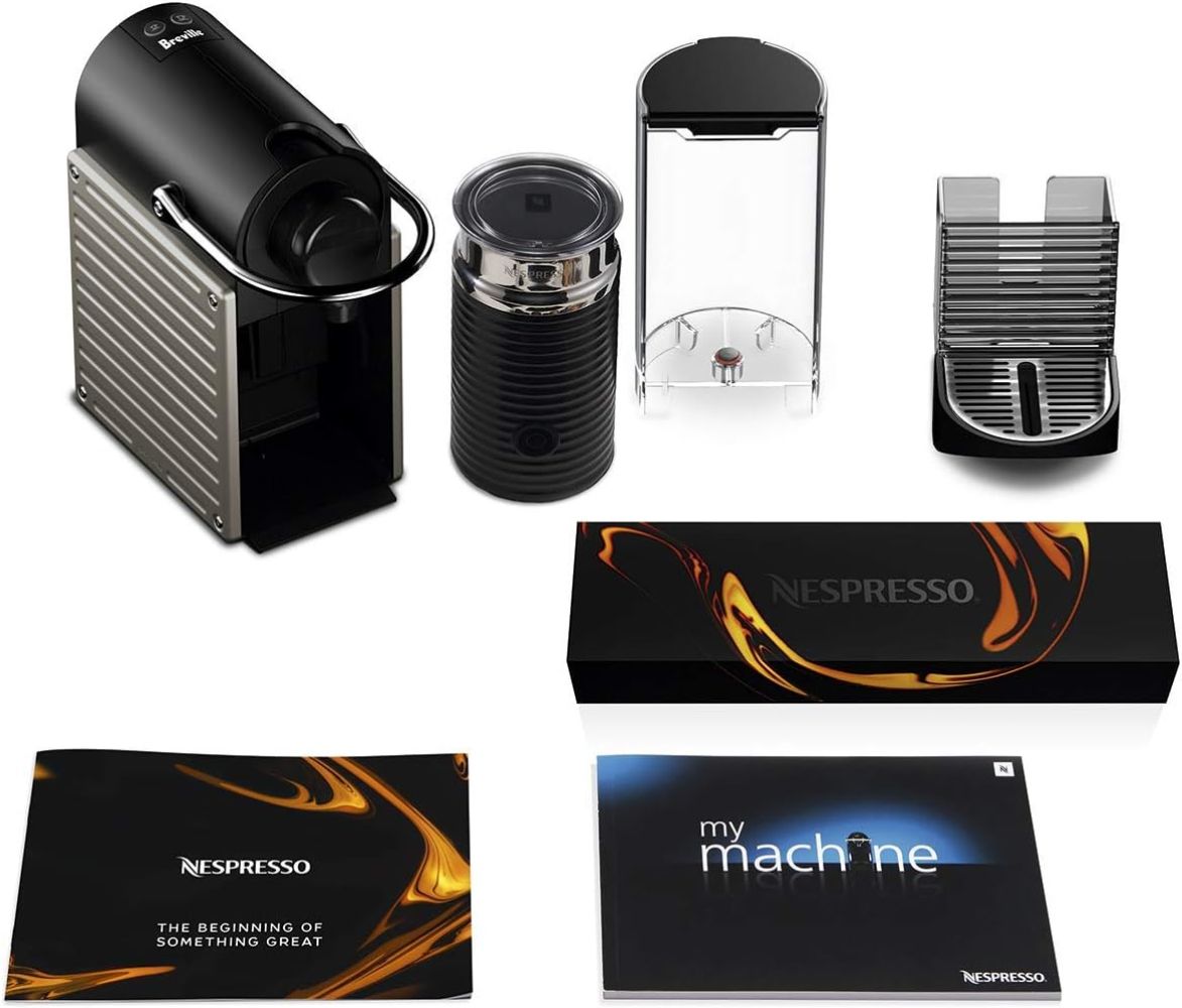 Refurbished Nespresso Pixie Espresso Machine by Breville with Milk Frother - Reebelo US