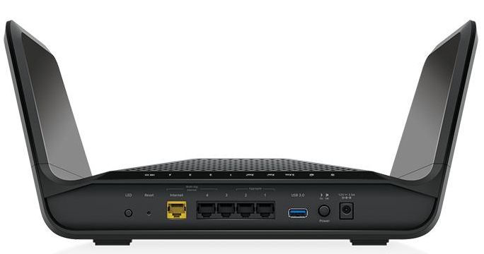 Refurbished Netgear Nighthawk AX8 Tri-Band 8-Stream AX6200 WiFi 6 Router (RAX78-100NAS) - Reebelo US