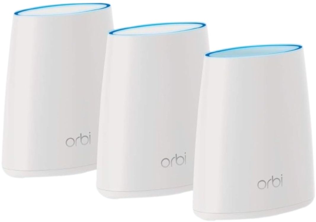 Refurbished Netgear Orbi Whole Home Mesh WiFi System Router 2 Mini Satellite Extender (3 Pack) - Reebelo US