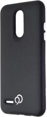 Nimbus9 Latitude Dual-Layer Leatherette Phone Case for LG K8s - Black