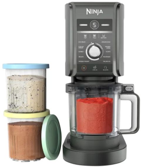 Refurbished Ninja CN501CO Creami Deluxe 11-in-1 Ice Cream and Frozen Drink Maker - Reebelo US