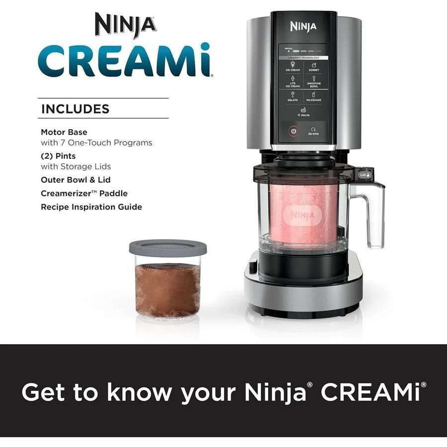 Refurbished Ninja NC301 CREAMi Ice Cream Maker - Reebelo US