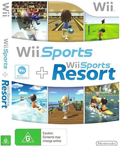 Refurbished Nintendo 2 Games on 1 Disc Bundle Version - Wii Sports & Wii Sports Resort - Reebelo US