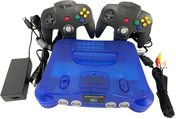 Refurbished Nintendo 64 with 2 Controllers Gaming Console (Bundle) - Reebelo US
