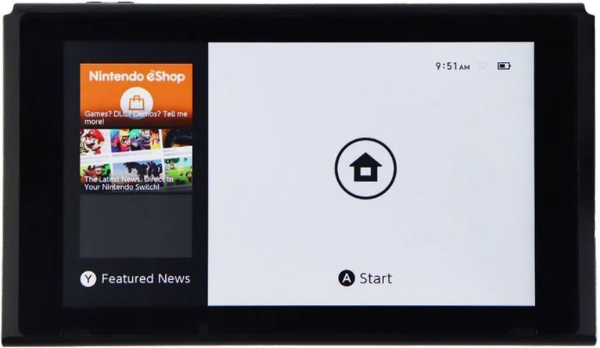 Nintendo Switch V2 Handheld Gaming Console ONLY - 32GB - Black