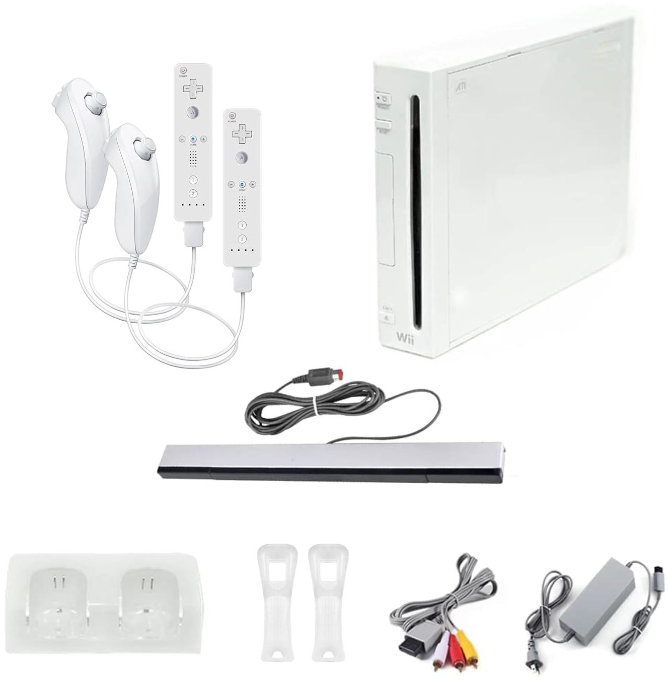 Refurbished Nintendo Wii Console Premium Bundle - Reebelo US