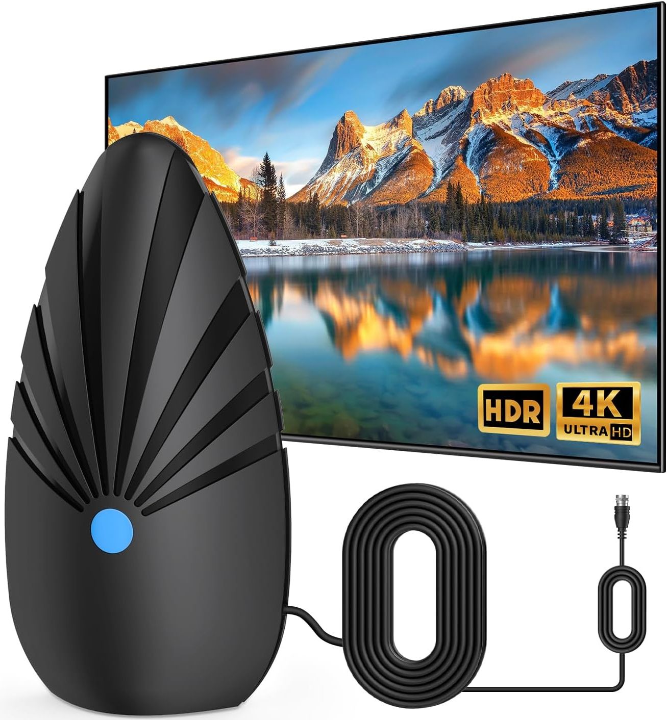 Refurbished Nogyzo TV Antenna for Smart TV - Reebelo US