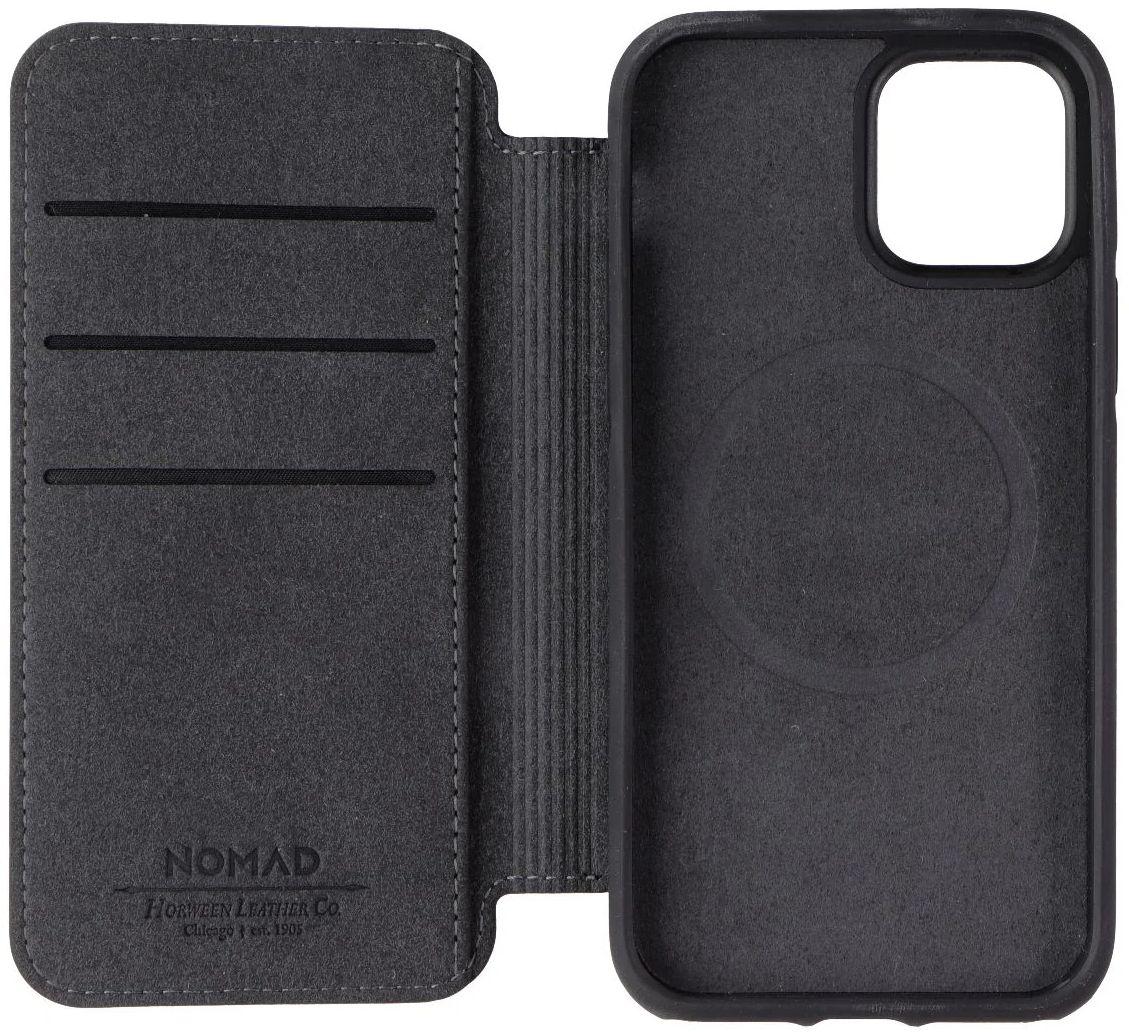 Nomad Rugged Folio Wallet Phone Case with MagSafe for iPhone 12 Pro - Reebelo US