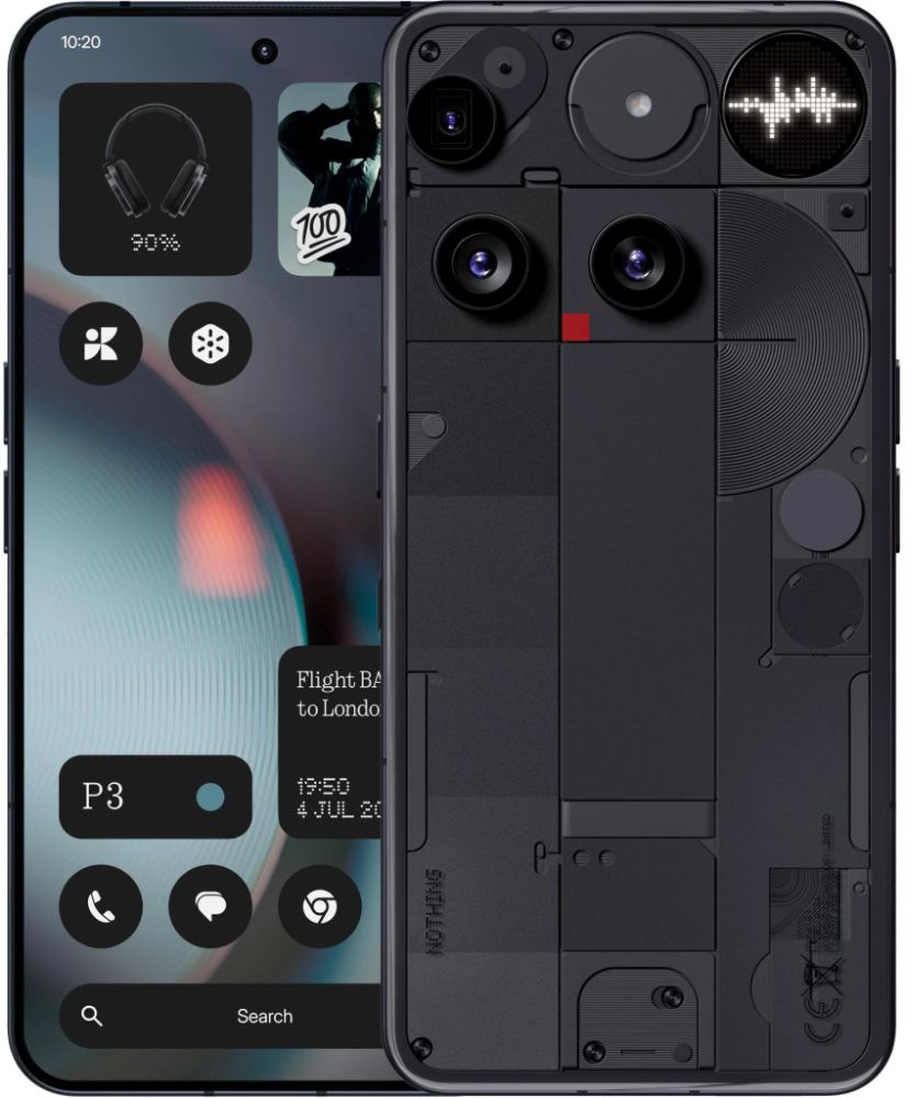 Nothing Phone (3) - 256GB - Black - Unlocked - Good - Standard Battery