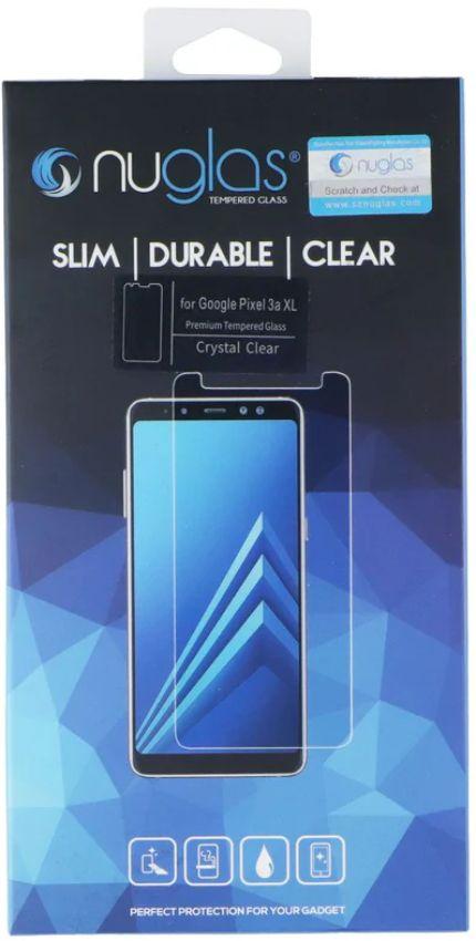 Nuglas Crystal Clear Tempered Glass Screen Protector for Google Pixel 3a XL  - Reebelo US