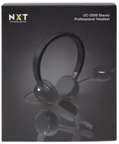 Refurbished NXT Technologies UC-2000 Noise-Canceling Stereo Computer Headset (NX55445) - Reebelo US