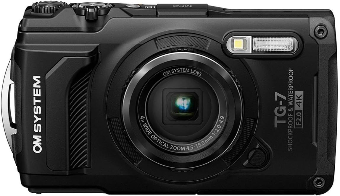 Refurbished OM System Tough TG-7 Digital Camera - Reebelo US