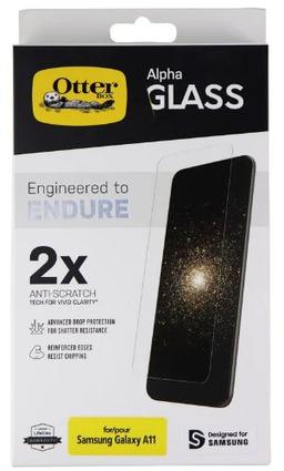 OtterBox Alpha Glass Series Tempered Glass Screen Protector for Galaxy A11 - Reebelo US