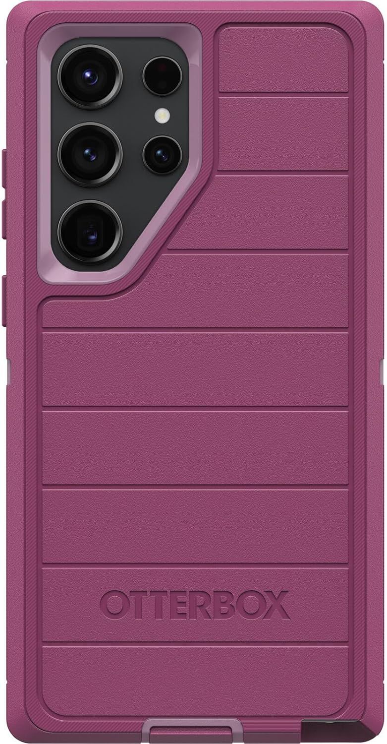 Otterbox Defender Pro Series Phone Case for Galaxy S23 Ultra - Canyon Sun (Pink)