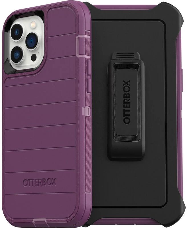 Refurbished Otterbox Defender Series Pro Phone Case for iPhone 13 Pro Max / 12 Pro Max - Reebelo US