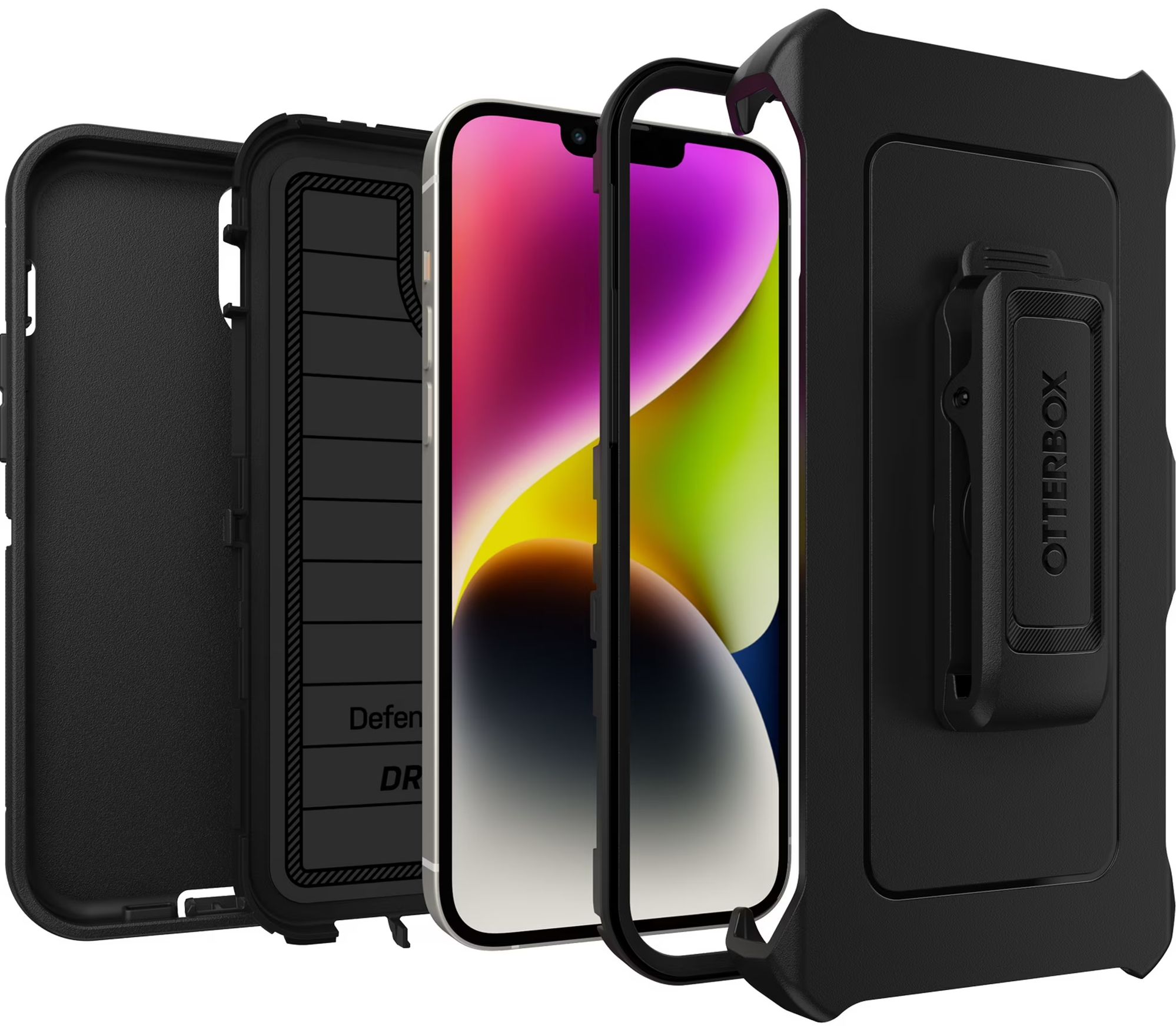Refurbished Otterbox Defender Series Pro Phone Case + Holster for iPhone 14 Plus - Reebelo US