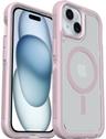 OtterBox Defender XT Clear Phone Case with MagSafe for iPhone 16 - Mountain Frost (Clear/Pink)