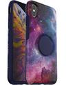 Otterbox Otter + Pop Symmetry Series Phone Case for iPhone XS Max - Blue Nebula