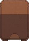 OtterBox Symmetry Series Cactus Leather MagSafe Wallet - Rich Adobe (Brown)