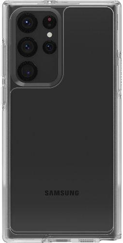Refurbished Otterbox Symmetry Series Clear Antimicrobial Phone Case for Galaxy S22 Ultra - Reebelo US
