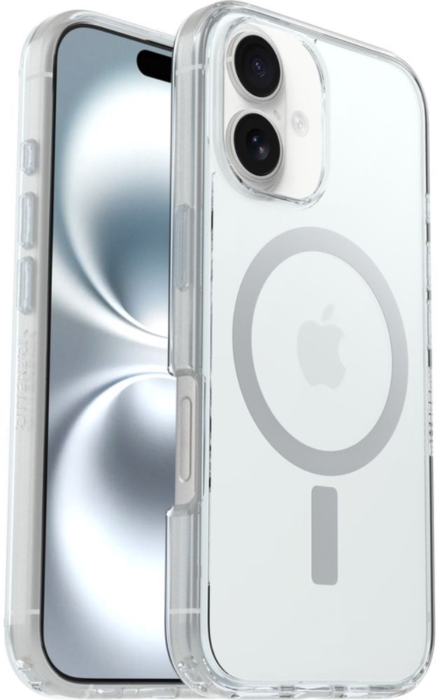 Refurbished OtterBox Symmetry Series Clear Phone Case with MagSafe for iPhone 16 - Reebelo US