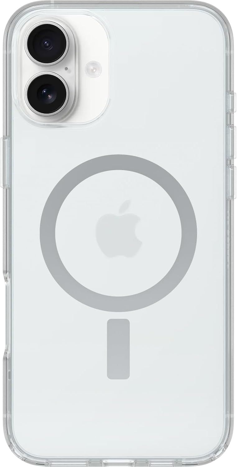 Refurbished OtterBox Symmetry Series Clear Phone Case with MagSafe for iPhone 16 Plus - Reebelo US